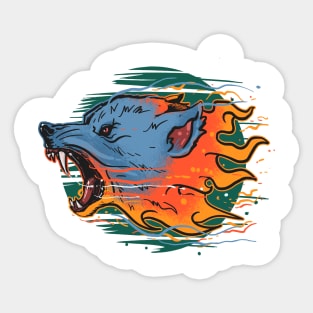 Wolf Sticker